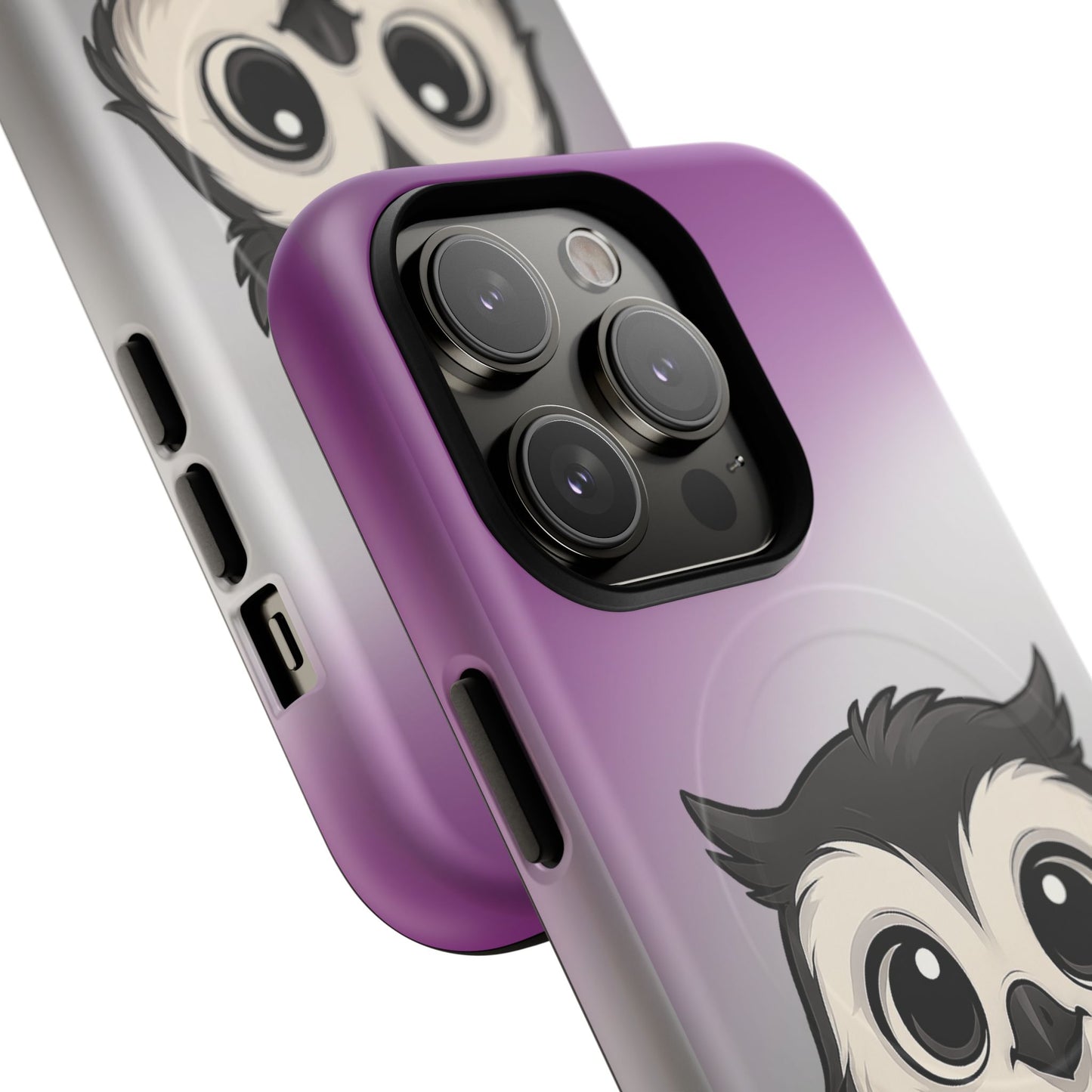 "ace-wise" – asexual pride owl magsafe® iphone tough case