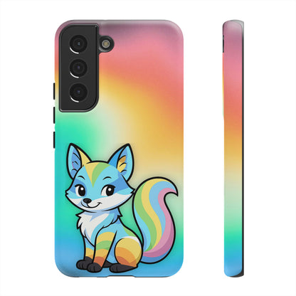 "Queer as a Fox" – Queer Pride Fox Android Tough Phone Case