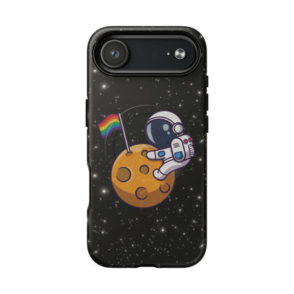 "Cosmic Queer" LGBTQIA+ Astronaut MagSafe® iPhone Tough Case