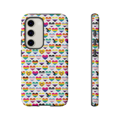 “Heart of Diversity" – Bright Edition – Android Tough Phone Case