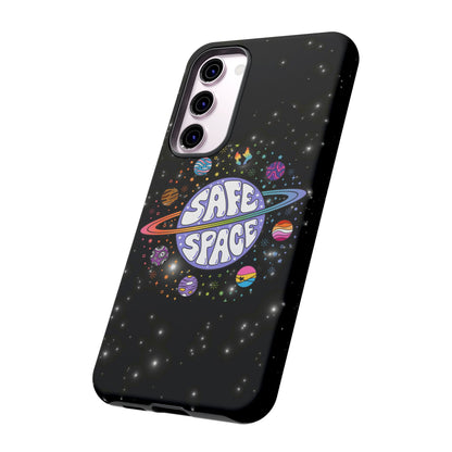 "Safe Space" LGBTQIA+ Pride Galaxy Android Tough Phone Case