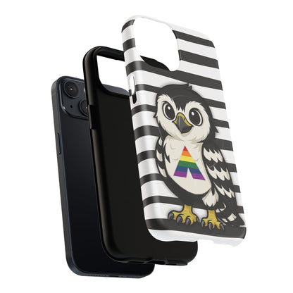 "Fly with Pride" – LGBTQIA+ Ally Pride Hawk MagSafe® iPhone Tough Case
