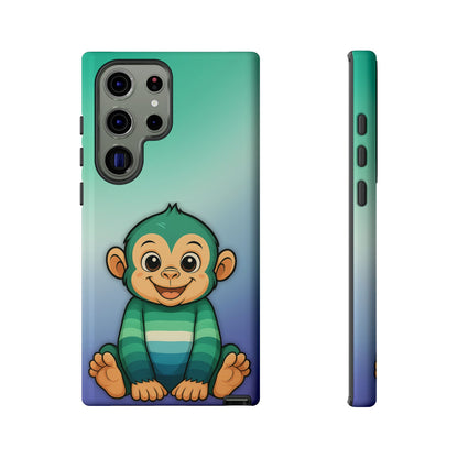 "Monkey Love" – Gay [MLM] Pride Android Tough Phone Case