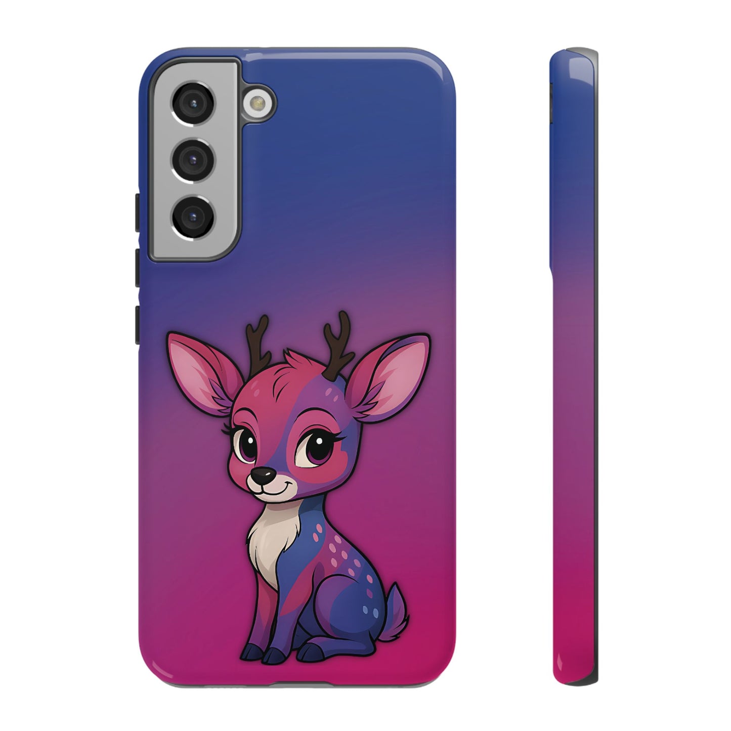 “bi-design” – bisexual pride doe android tough phone case