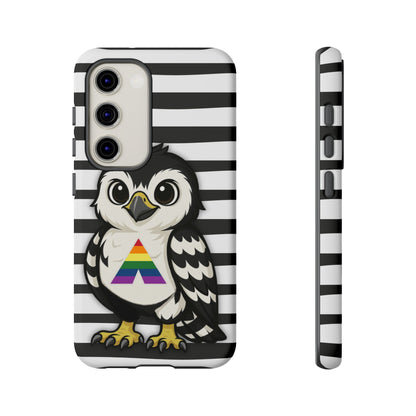 "Fly with Pride" – LGBTQIA+ Ally Pride Hawk Android Tough Phone Case