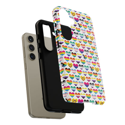“Heart of Diversity" – Bright Edition – Android Tough Phone Case