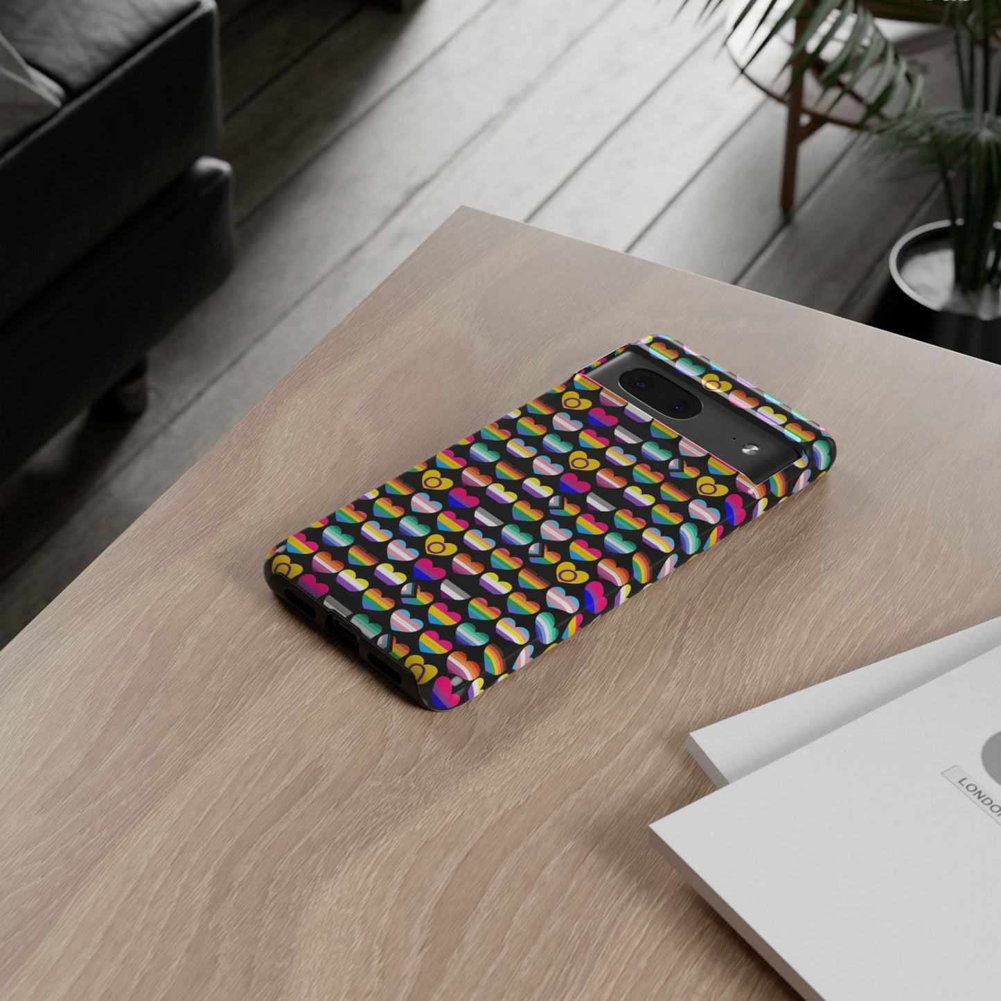 “heart of diversity" – bold edition – android tough phone case