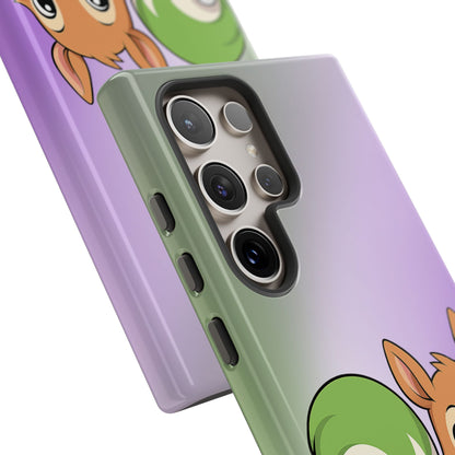 "Queeriosity"– Genderqueer Squirrel Pride Android Tough Phone Case