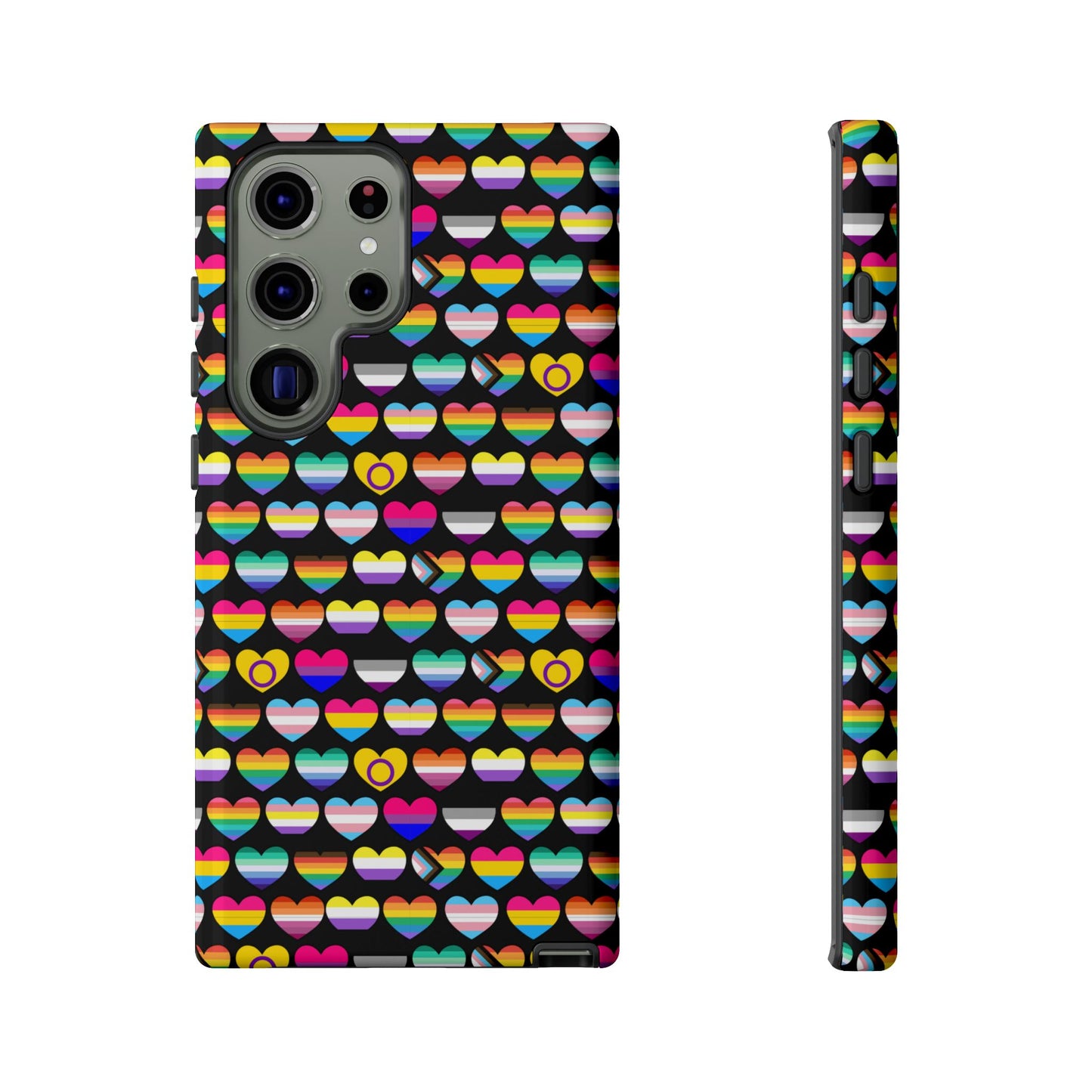 “heart of diversity" – bold edition – android tough phone case