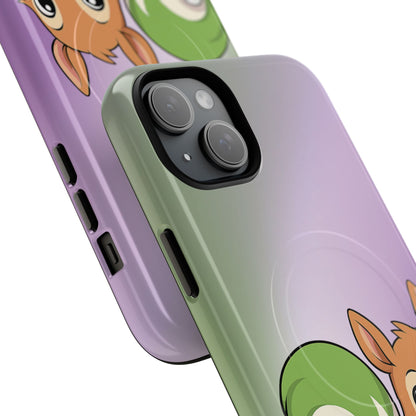 "Queeriosity"– Genderqueer Pride Squirrel MagSafe® iPhone Case