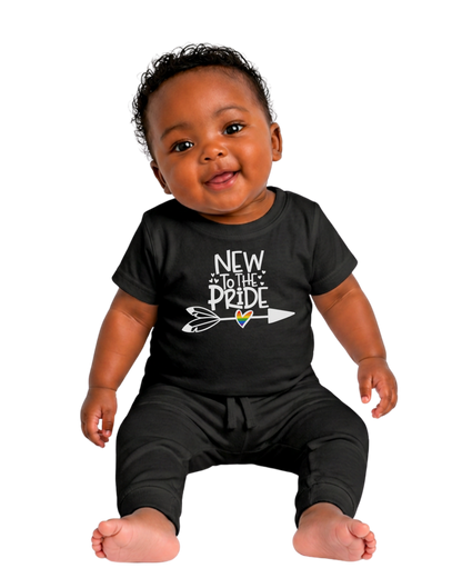 "New To The Pride” Baby Jersey T-Shirt