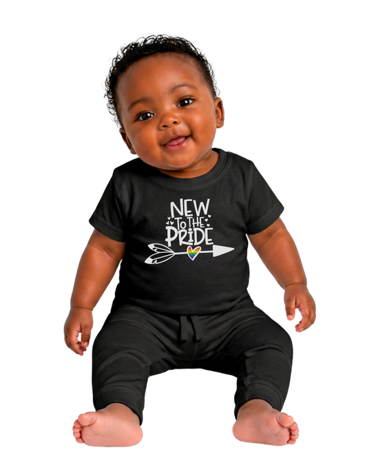 "New To The Pride” Baby Jersey T-Shirt