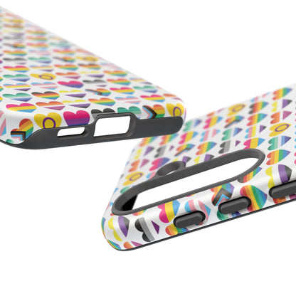 “Heart of Diversity" – Bright Edition – Android Tough Phone Case