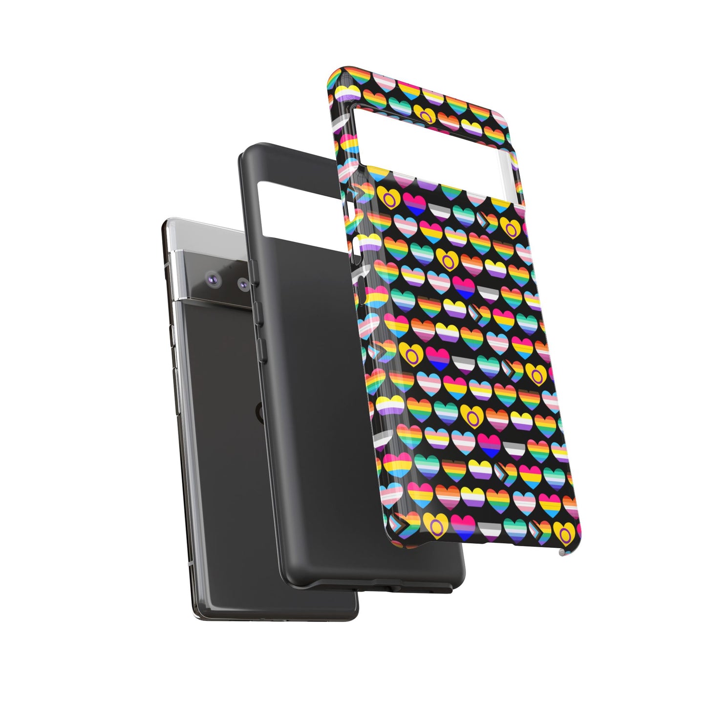 “heart of diversity" – bold edition – android tough phone case