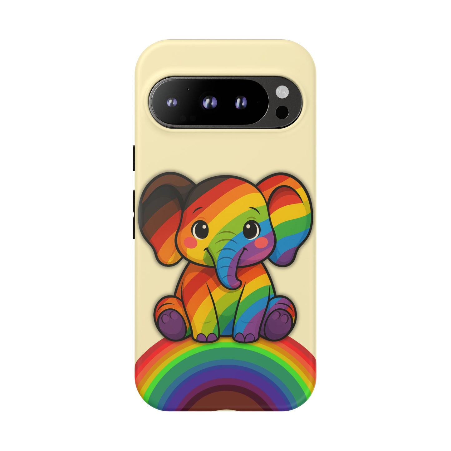 "jumbo joy" – philadelphia pride elephant android tough phone case