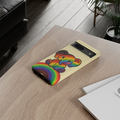 "Jumbo Joy" – Philadelphia Pride Elephant Android Tough Phone Case