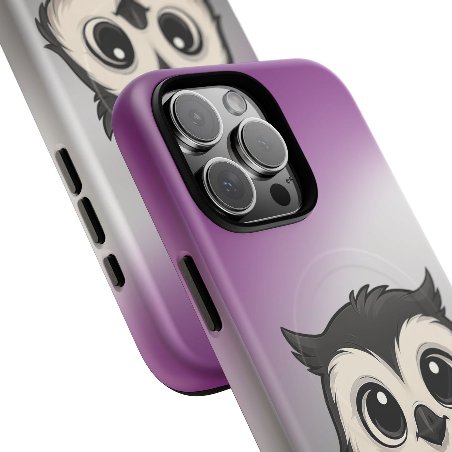 "ace-wise" – asexual pride owl magsafe® iphone tough case