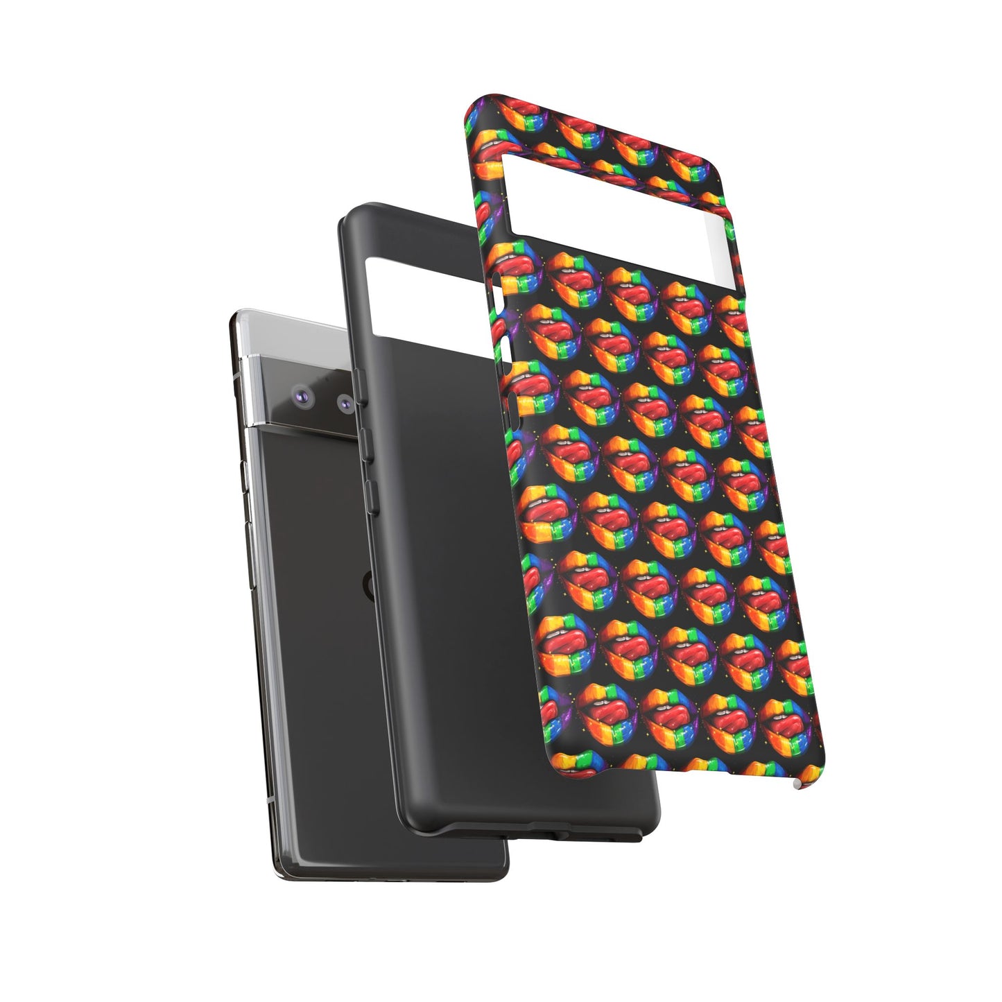 "taste the rainbow" android tough phone case