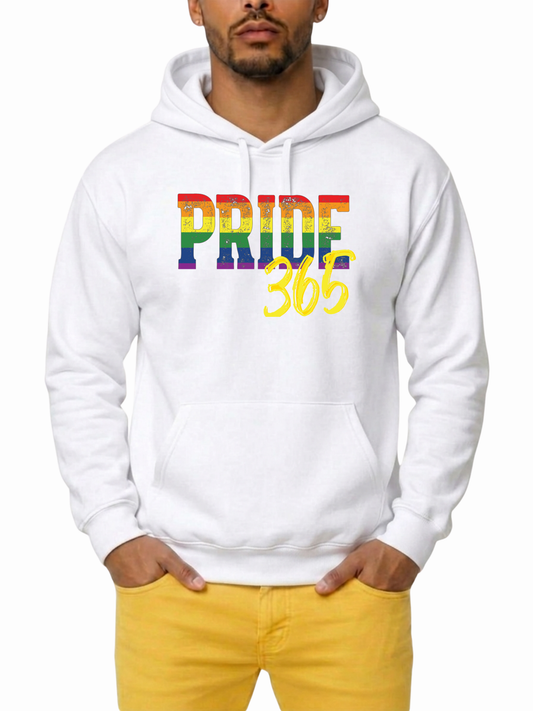 365Pride Unisex Hoodie – Traditional Rainbow Edition – 365Pride Collection