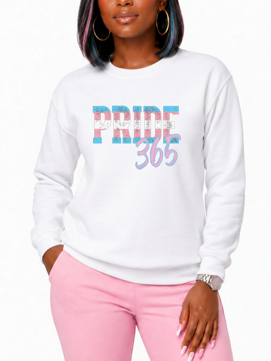 365PRIDE Unisex Sweatshirt – Trans Edition – 365Pride Collection