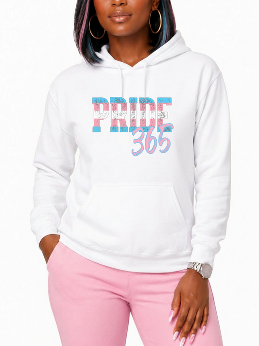 365PRIDE Unisex Hoodie – Trans Edition – 365Pride Collection