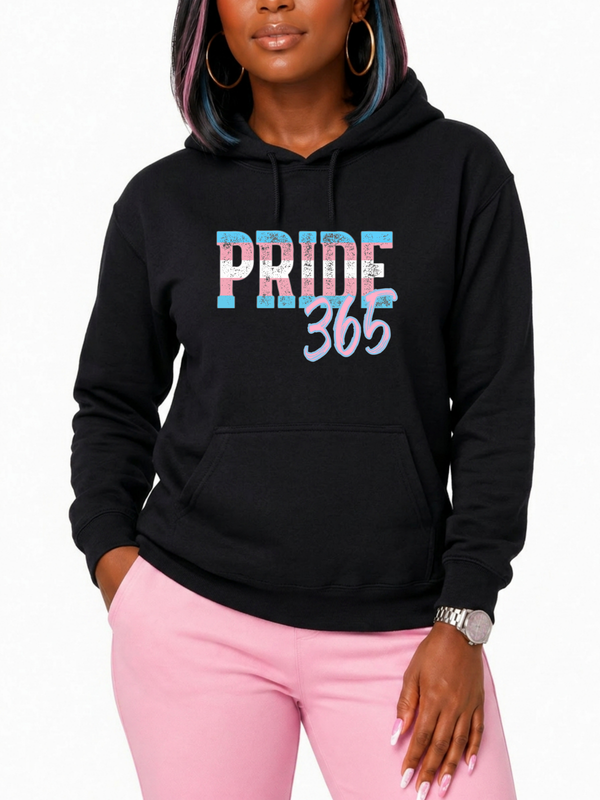 365pride unisex hoodie – trans edition – 365pride collection