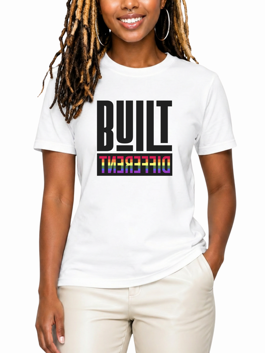 Built Different Unisex T-Shirt – Human Pride Collection