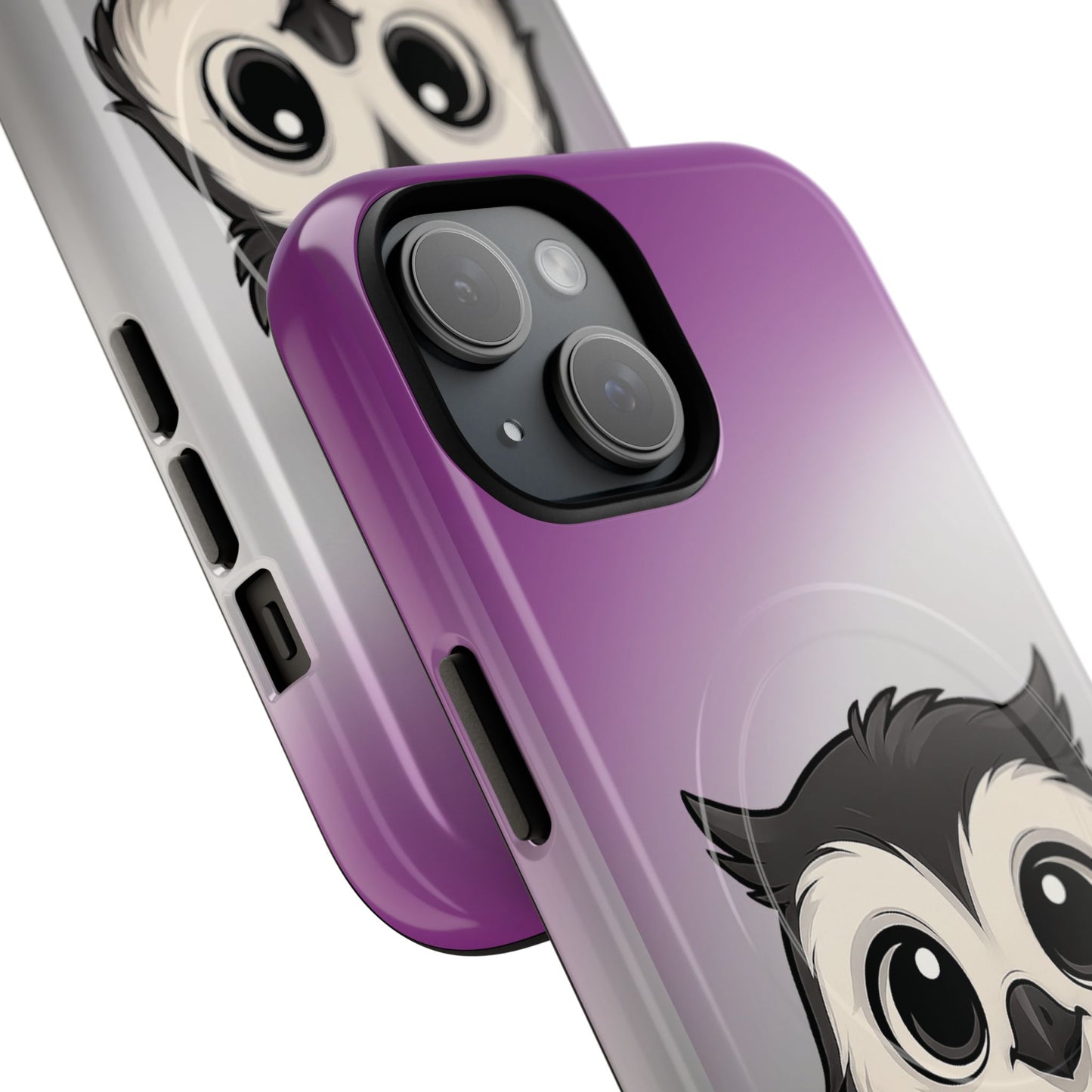 "ace-wise" – asexual pride owl magsafe® iphone tough case