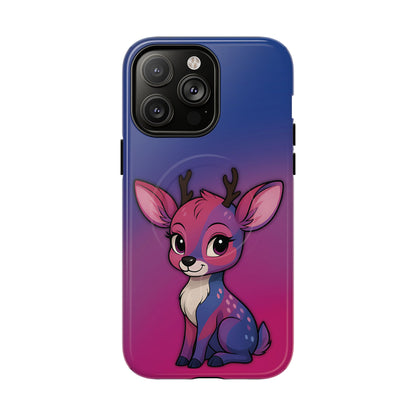 “Bi-Design” – Bisexual Pride Doe MagSafe® iPhone Tough Case