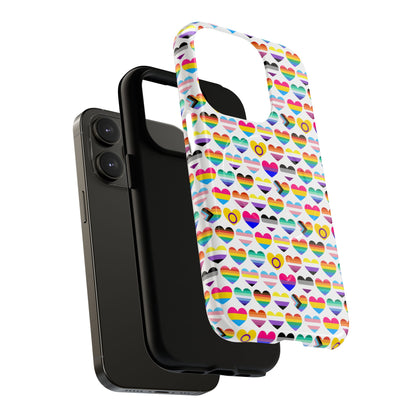 “Heart of Diversity” – Bright Edition – MagSafe® iPhone Tough Case