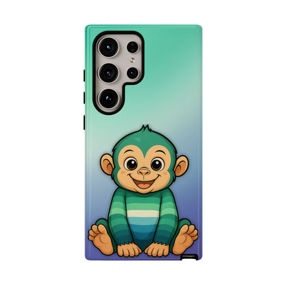 "Monkey Love" – Gay [MLM] Pride Android Tough Phone Case