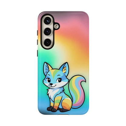 "Queer as a Fox" – Queer Pride Fox Android Tough Phone Case