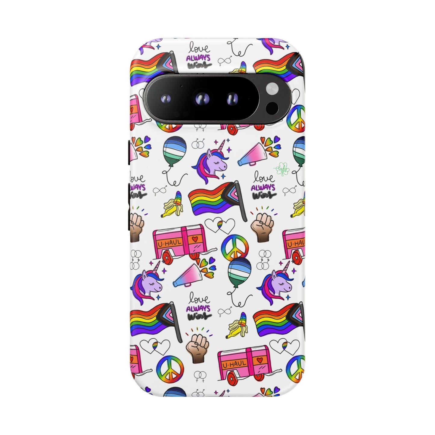 "identity mix" lgbtqia+ collage android tough phone case