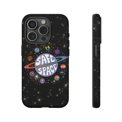 "Safe Space" LGBTQIA+ Pride Galaxy Android Tough Phone Case