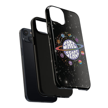 "Safe Space" LGBTQIA+ Pride Galaxy MagSafe® iPhone Case