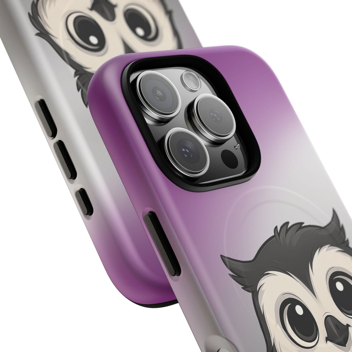 "ace-wise" – asexual pride owl magsafe® iphone tough case