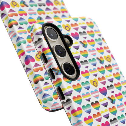 “Heart of Diversity" – Bright Edition – Android Tough Phone Case
