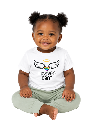 “Heaven Sent” Baby Jersey T-Shirt