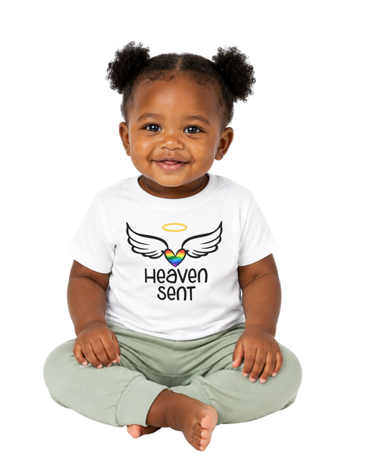 “Heaven Sent” Baby Jersey T-Shirt