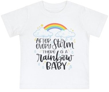 “after every storm” baby jersey t-shirt