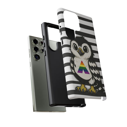"Fly with Pride" – LGBTQIA+ Ally Pride Hawk Android Tough Phone Case