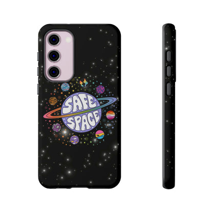 "Safe Space" LGBTQIA+ Pride Galaxy Android Tough Phone Case