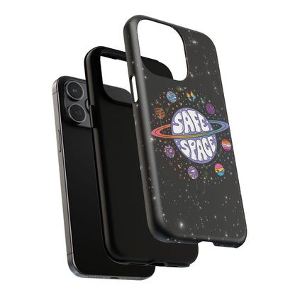"Safe Space" LGBTQIA+ Pride Galaxy MagSafe® iPhone Case