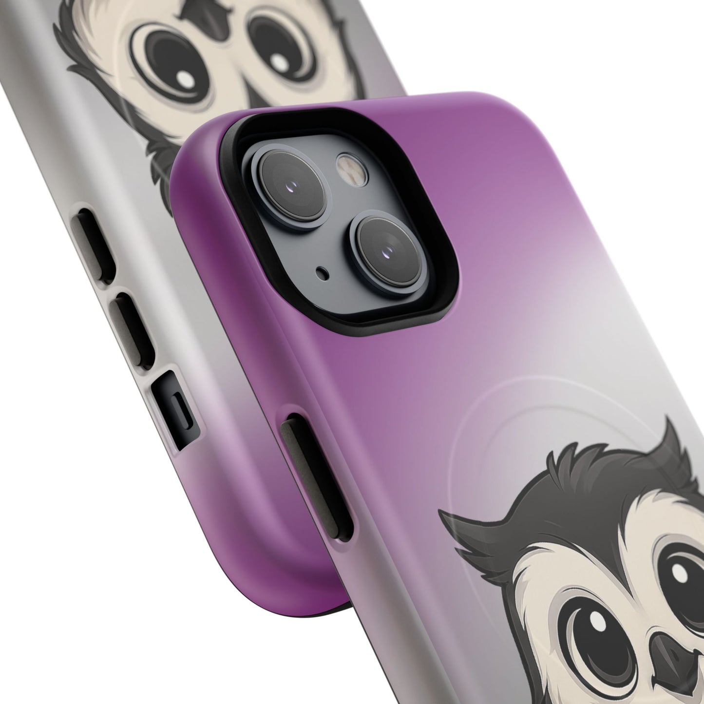 "ace-wise" – asexual pride owl magsafe® iphone tough case