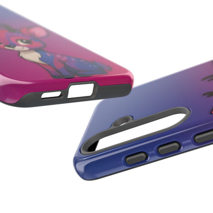 “Bi-Design” – Bisexual Pride Doe Android Tough Phone Case