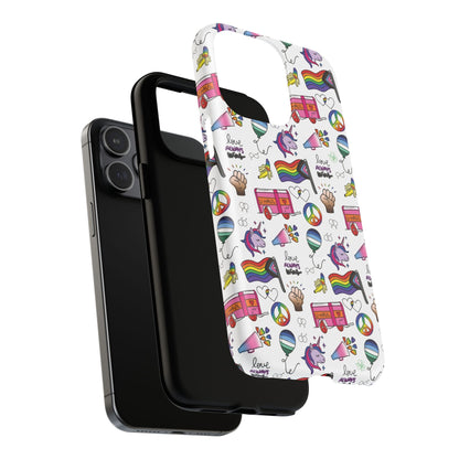 “Identity Mix” LGBTQIA+ Collage MagSafe® Tough iPhone Case