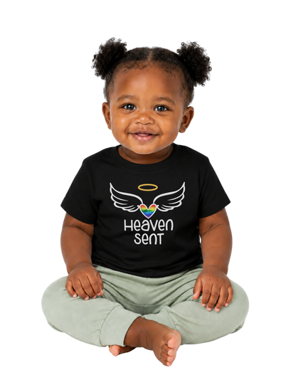 “Heaven Sent” Baby Jersey T-Shirt