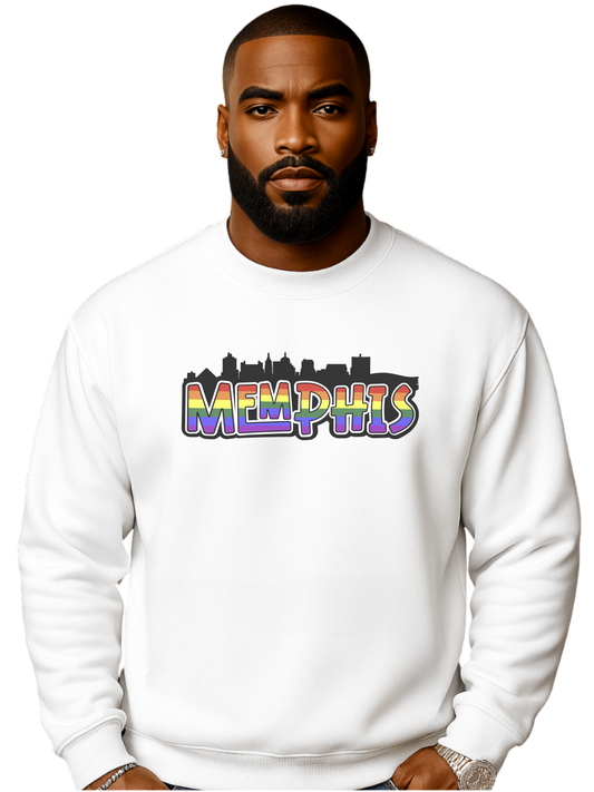 MEMPHIS Pride Unisex Sweatshirt – Citywide Pride Collection