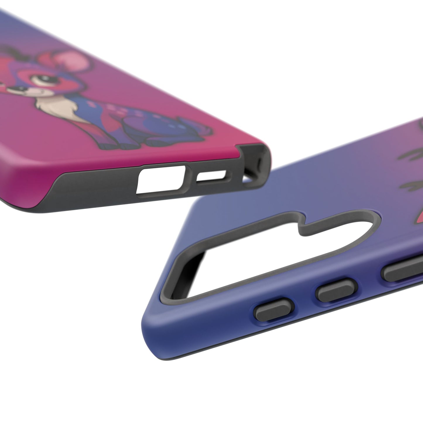 “bi-design” – bisexual pride doe android tough phone case