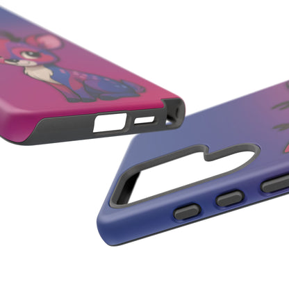 “Bi-Design” – Bisexual Pride Doe Android Tough Phone Case